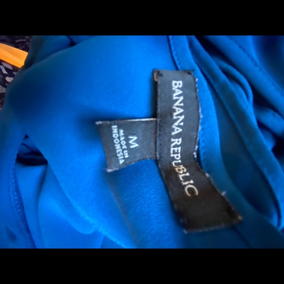 Banana Republic Blue Blouse - Picture 5 of 5